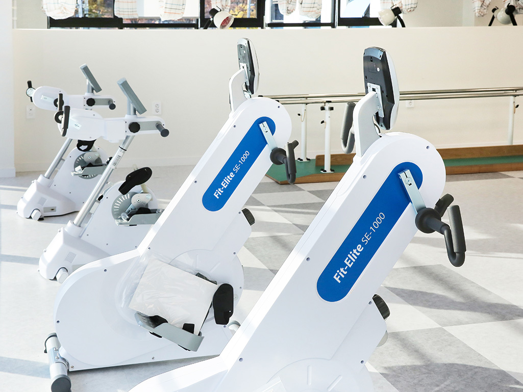 물리치료실 운동치료기